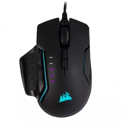 Мышь CORSAIR GLAIVE RGB PRO CH-9302311-EU Aluminum Black