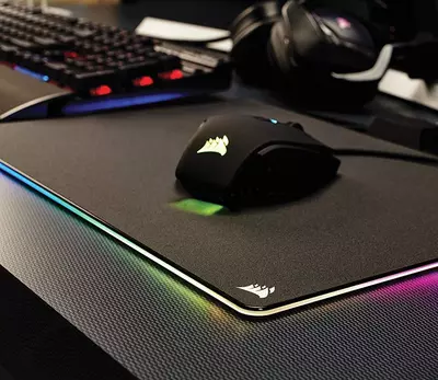 Kompyuter mish uchun gilam CORSAIR MM800 RGB POLARIS CH-9440020-EU