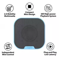 Компьютерная акустика Rapoo A60 Compact Stereo Speaker - 250 000 сум