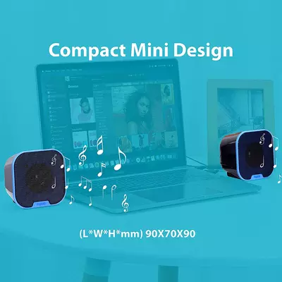 Компьютерная акустика Rapoo A60 Compact Stereo Speaker