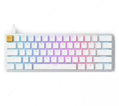 Клавиатура Glorious GMMK Compact Keyboard Gateron Brown Switches GLO-GMMK-COM-BRN-W White
