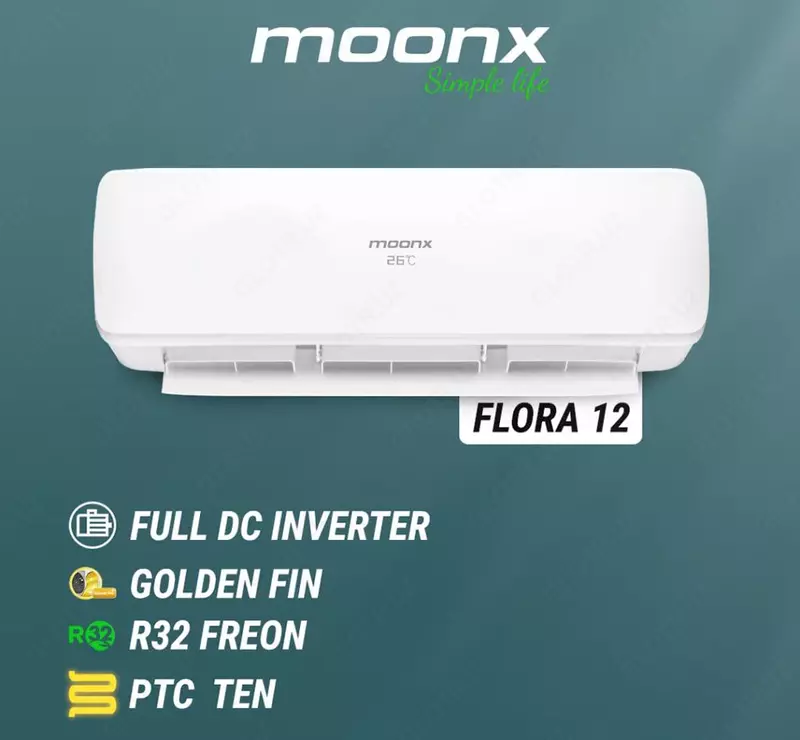 Кондиционер MOONX FLORA 12 inv