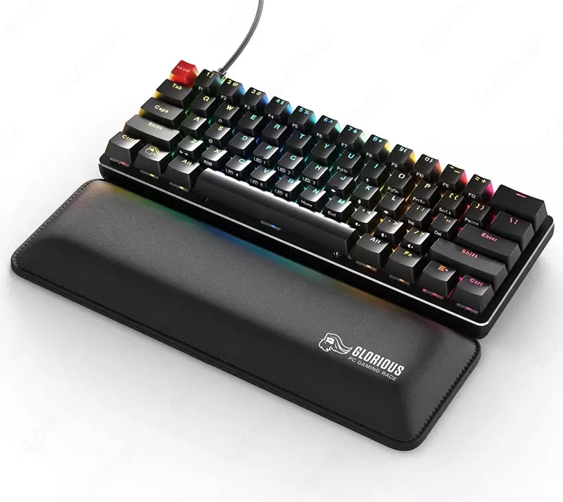 Эргономическая подставка под запястья Glorious Compact Keyboard Wrist Rest GWR-75