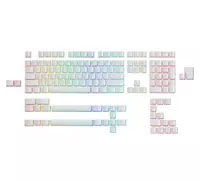 Klaviatura uchun keykaplari Glorious Aura Keycaps v2 GLO-KC-AURA2-W White