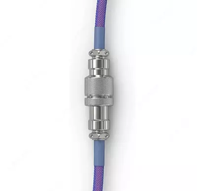 USB kabeli Glorious Coiled Cable for Keyboard GLO-CBL-COIL-NEBULA Nebula