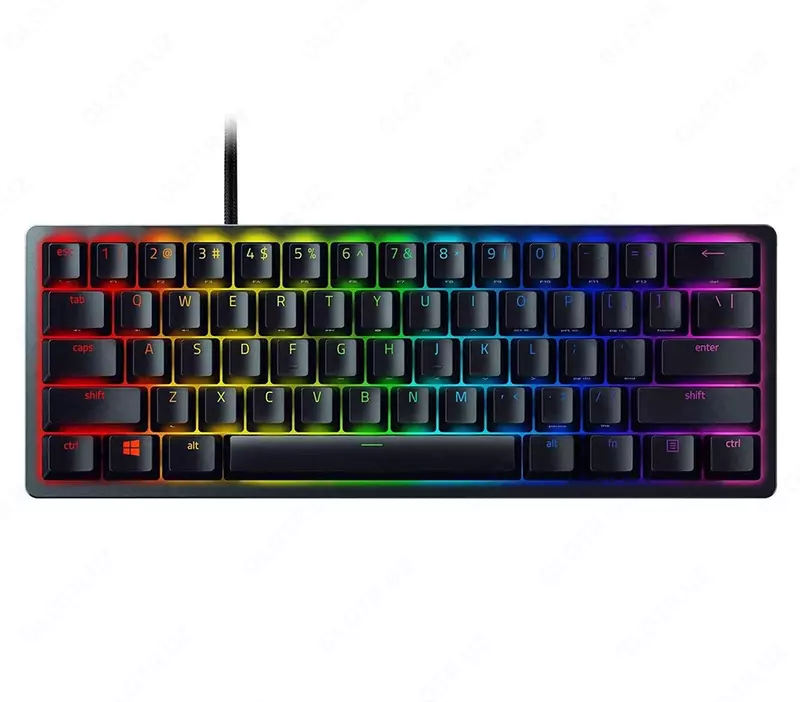 Klaviatura RAZER HUNTSMAN MINI RZ03-03390100-R3M1 Black (Purple switches)