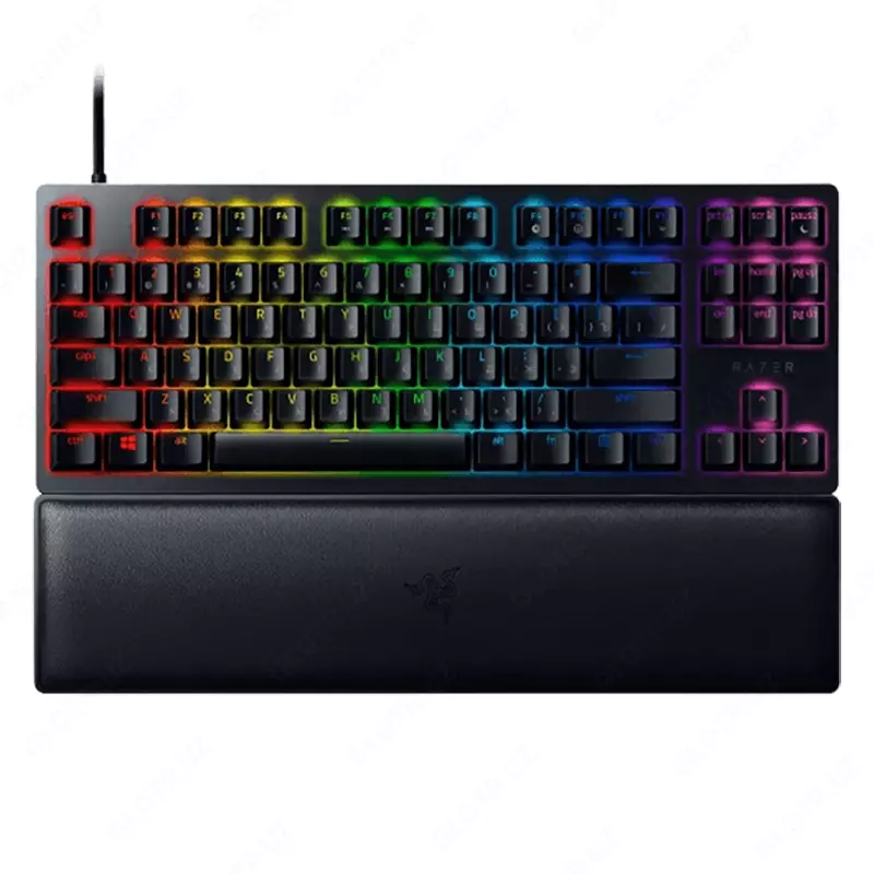 Клавиатура RAZER HUNTSMAN V2 Tenkeyless RZ03-03940100-R3M1 Linear optical switches, RED