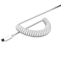 Кейкапы для клавиатуры RAZER PBT Keycap + Coiled Cablee RC21-01490900-R3M1 Mercury - 725 000 сум