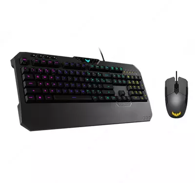 Клавиатура и мышь ASUS TUF GAMING COMBO (RU) - Gaming Keyboard K5 + Mouse K5