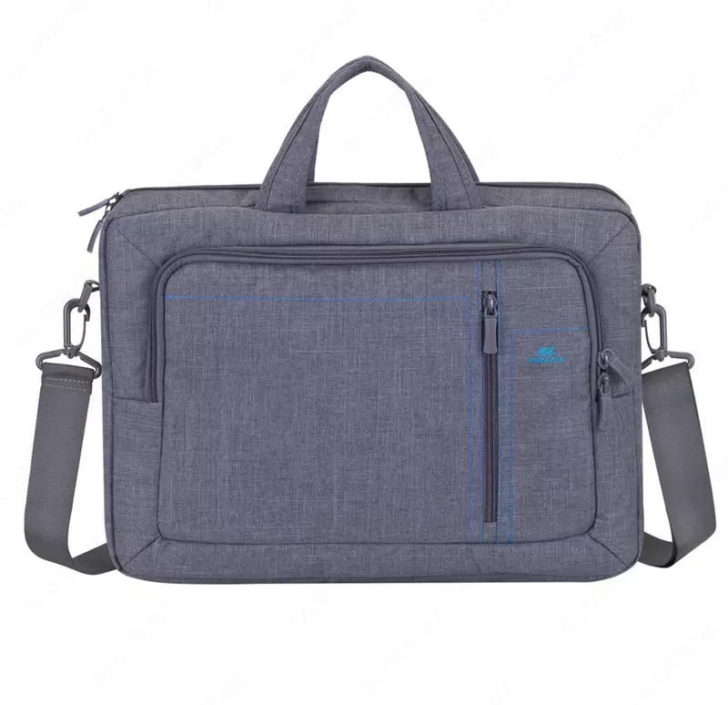 Сумка для ноутбука RIVACASE 7530 Laptop Canvas bag 15.6" Grey