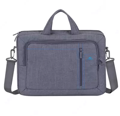 Сумка для ноутбука RIVACASE 7530 Laptop Canvas bag 15.6" Grey