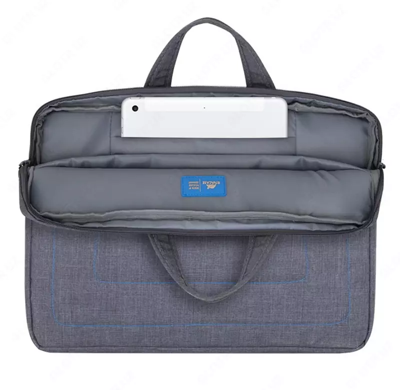 Сумка для ноутбука RIVACASE 7530 Laptop Canvas bag 15.6" Grey