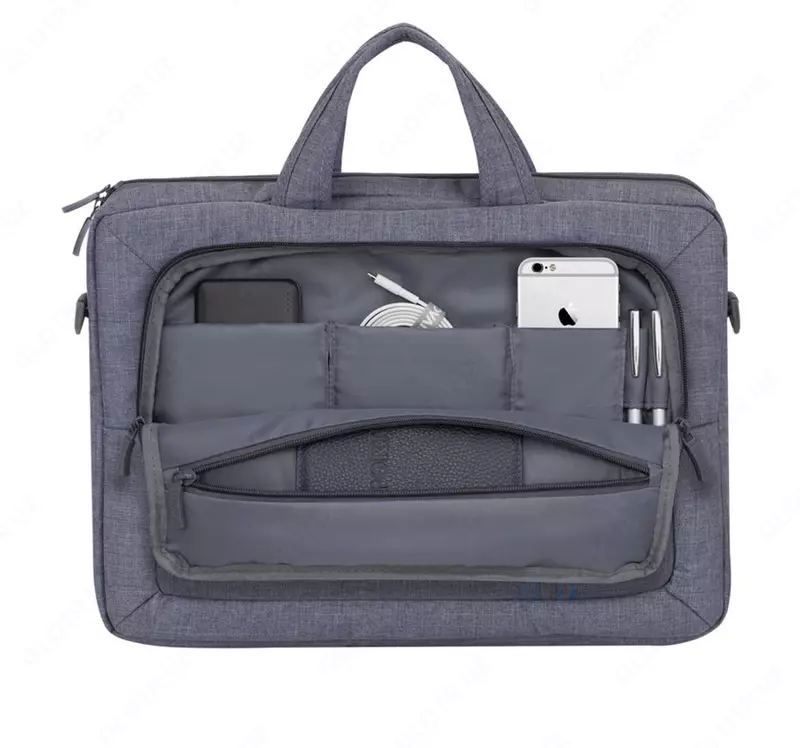 Сумка для ноутбука RIVACASE 7530 Laptop Canvas bag 15.6" Grey