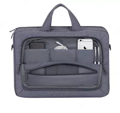 Сумка для ноутбука RIVACASE 7530 Laptop Canvas bag 15.6" Grey