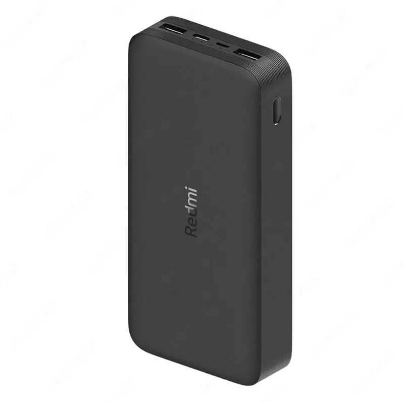 Tashqi batareya Xiaomi Redmi 18W Fast Charge Power Bank 20000mAh Black