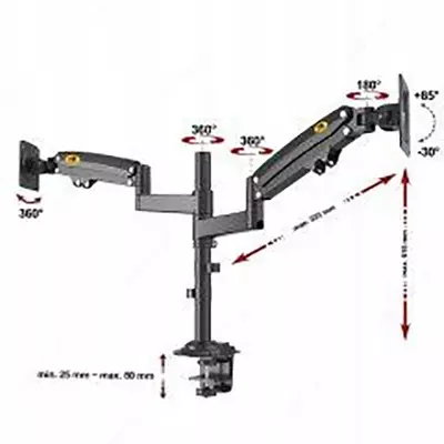 Monitor kronshteyni North Bayou NB H180