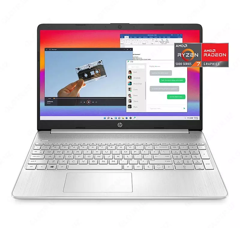 Ноутбук HP 15 R7-5700U 8GB 512GB SSD FullHD 15.6
