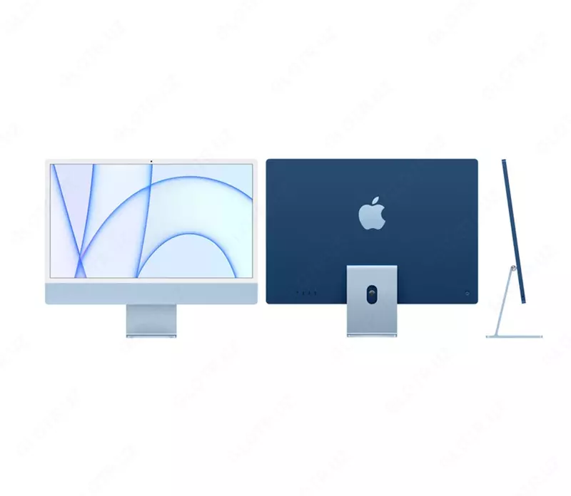 Monoblok Apple iMac 24 4K M1 7 yadroli GPU 8 / 512GB (2021) green, silver, blue