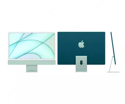 Monoblok Apple iMac 24 4K M1 7 yadroli GPU 8 / 512GB (2021) green, silver, blue