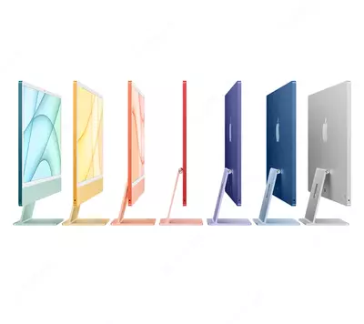 Моноблок Apple iMac 24 4K M1 7-Core GPU 8/512GB (2021) green, silver, blue Моноблок Apple iMac 24 4K M1 7-Core GPU 8/512GB (2021) green, silver, blue