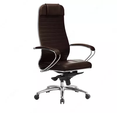 Ofis kreslo METTA Samurai KL-1.04 MPES (To'q jigarrang)