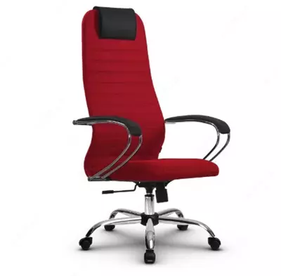 Кресло офисное METTA SU-BK-10 (Красный/Красный) Ch