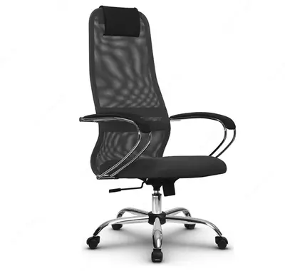 Кресло офисное METTA SU-BK-8 (Темно-серый/Темно-серый) CH