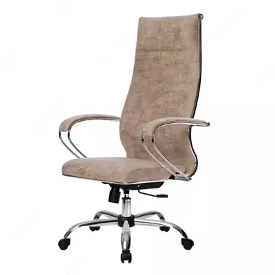 Кресло офисное METTA L 1m 42/K Велюр B Бежевый 17852