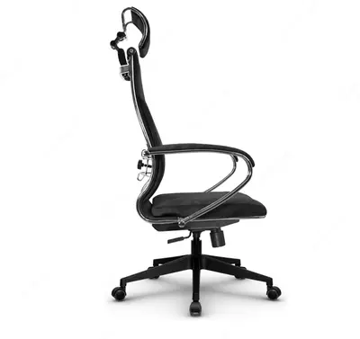 Кресло офисное METTA L 2c 44/K Велюр B Темно-серый 17852