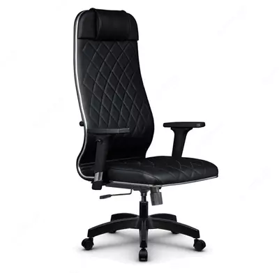 Кресло офисное МЕТТА L 1m 40M/2D Кожа NL Черный 17852