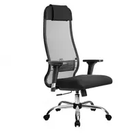 Кресло офисное МЕТТА-11 MPRU/подл.200/осн.003 Темно-серый/Темно-серый