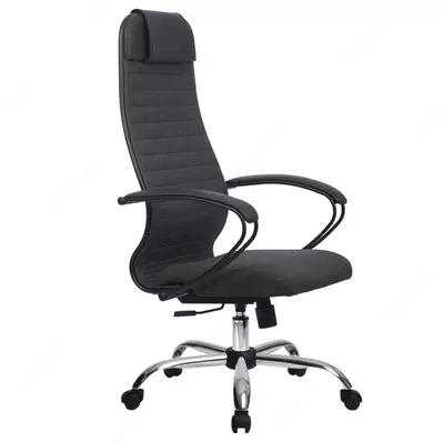 Ofis kreslo МЕТТА-27 MPRU/qo'l dayamalar 130/baza 001 To'q kulrang