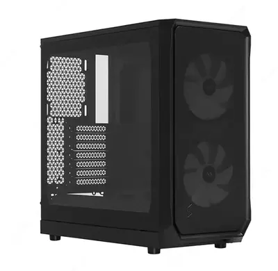 Kompyuter korpus Fractal Design Focus 2 RGB FD-C-FOC2A-03 Black TG Clear Tint