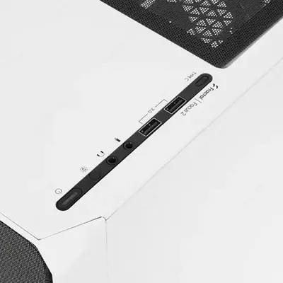 Компьютерный корпус Fractal Design Focus 2 RGB FD-C-FOC2A-04 White TG Clear Tint