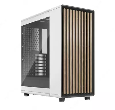 Компьютерный корпус Fractal Design North FD-C-NOR1C-04 Chalk White TG Clear Tint