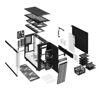 Компьютерный корпус Fractal Design Define 7 FD-C-DEF7A-05 Black/White TG Clear Tint - Mytech.uz