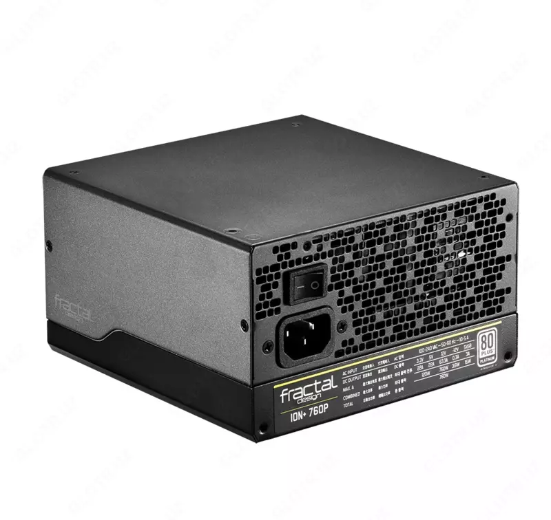 Блок питания Fractal Design ION+ 760P 760W FD-PSU-IONP-760P-BK-UK Fully Modular 80+ Platinum