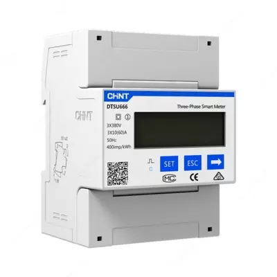 Raqamli elektr hisoblagich CHINT DTSU666-CT 0,015-1,5(6)A Three-Phase