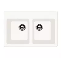 Кухонная мойка Goodwell GRS T1101W / 780 Белый - 1 925 000 сум