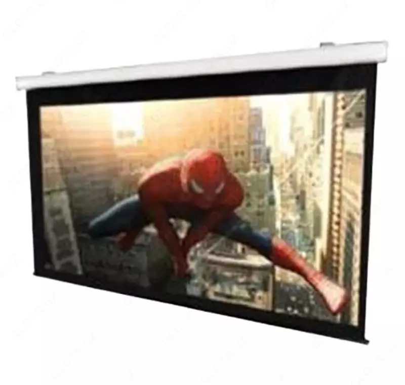 Экран моторизированный Meki MRSM-HD-100D 124x221 см