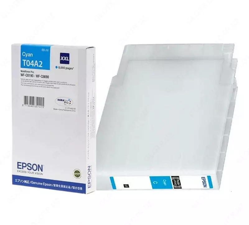 Картридж Epson T04A2 C13T04A240 (8000 страниц)