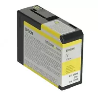 Kartrij Epson T5804 C13T580400 Yellow 80ml