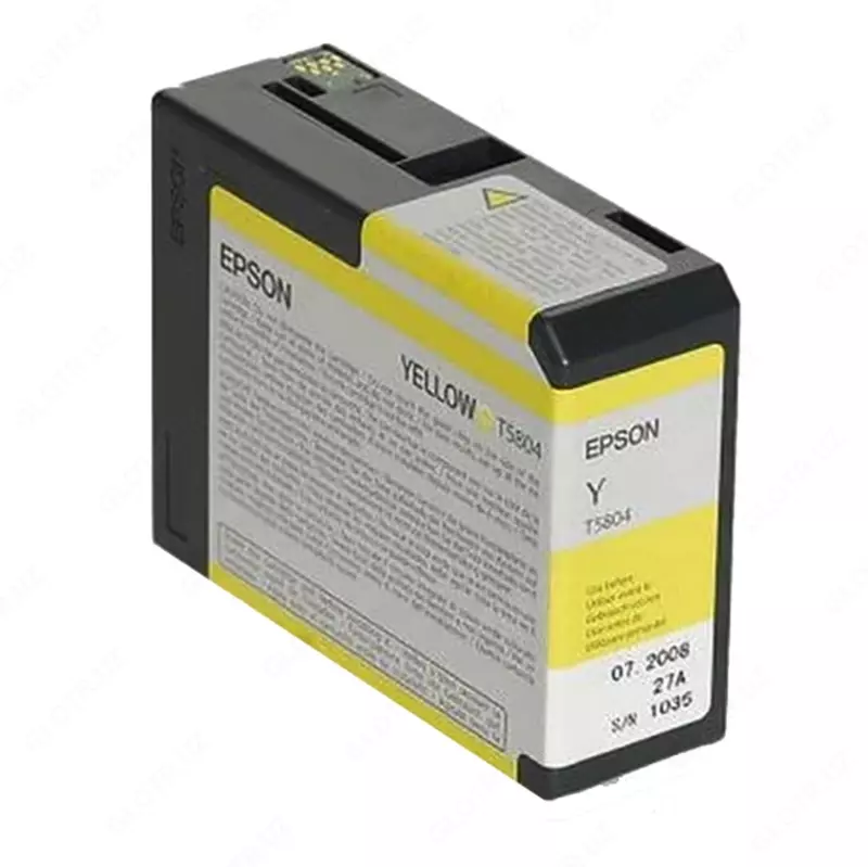 Kartrij Epson T5804 C13T580400 Yellow 80ml