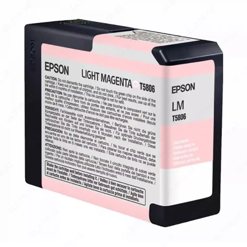 Картридж Epson T5806 C13T580600 Light Magenta 80ml