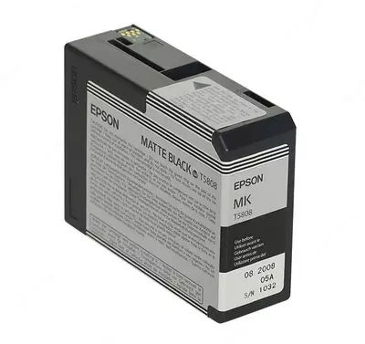 Картридж Epson T5808 C13T580800 Matte Black 80ml