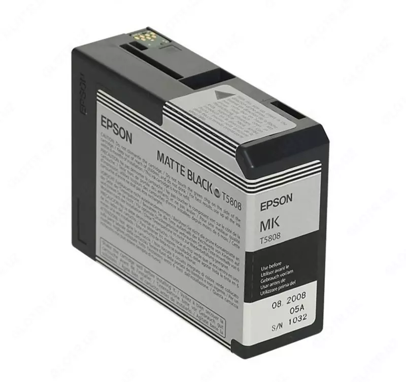 Картридж Epson T5808 C13T580800 Matte Black 80ml