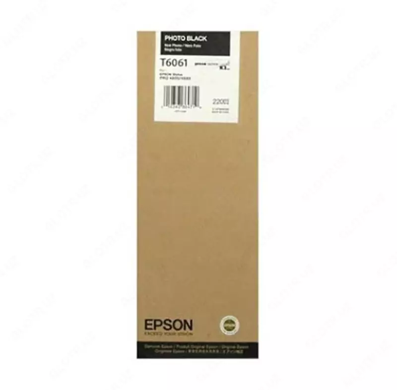 Картридж Epson T6061 C13T606100 Photo Black 220ml
