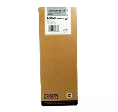 Картридж Epson T6069 C13T606900 Light Light Black 220ml