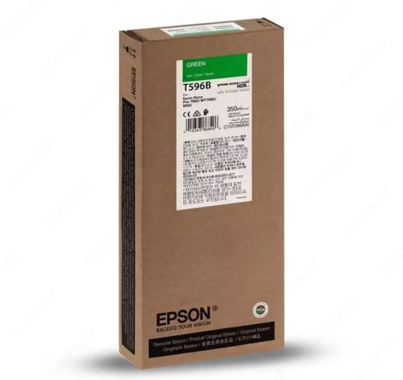 Картридж Epson T596B C13T596B00 Green 350ml