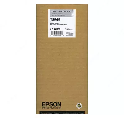 Kartrij Epson T5969 C13T596900 Light Light Black 350ml